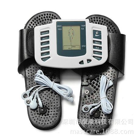 Digital meridian massager with foot therapy shoes Electronic acupuncture massager electrotherapy instrument - V.I.P Digital Presence