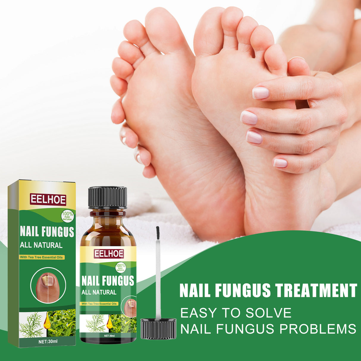 Nail Repair Solution Tea Tree Oil Essence Gentle Nourishing Manicure Cleansing Soft Nail Care Solution - V.I.P Digital Presence