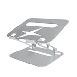 Durable Simple Aluminum Alloy Laptop Cooling Stand Foldable Portable Tablet Stand