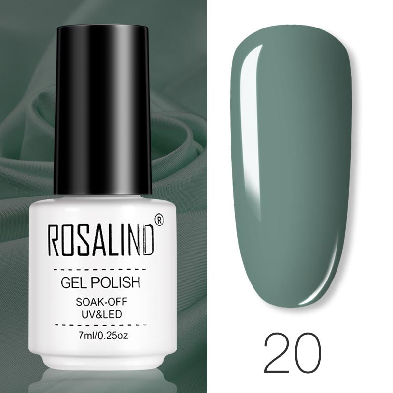 ROSALIND Gel Polish Set Manicure for Nails Semi Permanent Vernis top coat UV LED Gel Varnish Soak Off Nail Art Gel Nail Polish - V.I.P Digital Presence