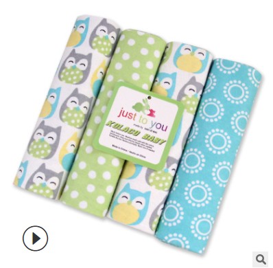 4Pcs/Lot Baby Blankets Newborn Muslin Diapers 100% Cotton Baby Swaddle Blanket for Newborns Photography Kids Muslin Swaddle Wrap - V.I.P Digital Presence
