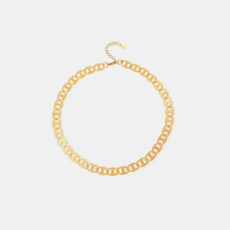 Real gold titanium steel necklace - V.I.P Digital Presence
