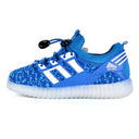 Zapatos con iluminación para niños, nuevos zapatos de primavera y otoño con carga LED y emisores de luz, zapatos con luz USB de colores, tendencia.