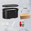 Portable multi-layer outdoor cold immersion bathtub for athletes' recovery, foldable for family use. - V.I.P Digital Presence
