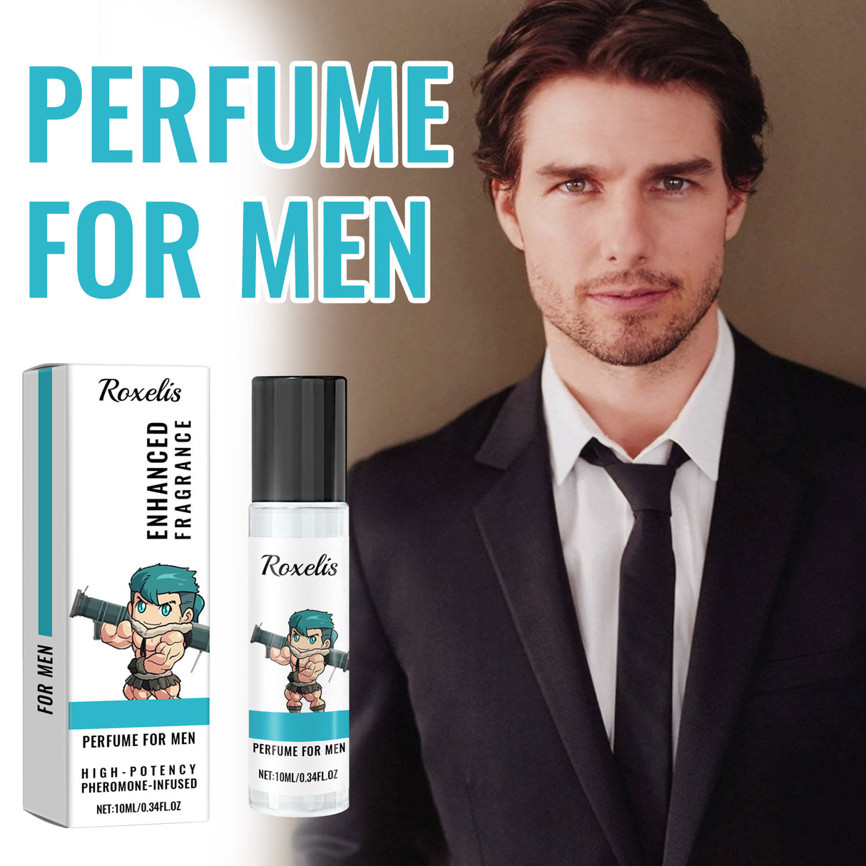 Perfume For Men, Wrist, Neck Ear After Mild Natural And Pure And Fresh Quietly Elegant Fragrant Portable Lasting Perfume - V.I.P Digital Presence