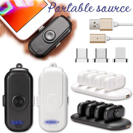 1000mAh Portable Charging PowerBank USB Magnetic Mini Mobile Power PoverBank External Battery Charger For Xiaomi For IPhone - V.I.P Digital Presence