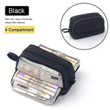 Student essential learning supplies multifunctional large capacity stationery bag pencil case - V.I.P Digital Presence