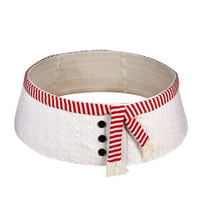 White Christmas shirt, scarf, Christmas tree skirt, Christmas decoration, Christmas tree footband, Christmas tree skirt - V.I.P Digital Presence