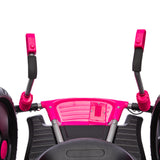 12V Kids Ride On Electric Toy,2WD,16'' exaggerated wheel,Dual handle control for 360 degree flexible steering and rotation - V.I.P Digital Presence