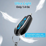 Mini Key Chain Charging Bag Portable Mobile Power Wireless Portable 1500mA Emergency Power