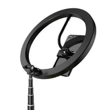 Foldable LED Ring Light Dimmable Selfie USB Ring Video Light with 1.68m Stand For Video Youtube Tiktok Makeup Flash - V.I.P Digital Presence
