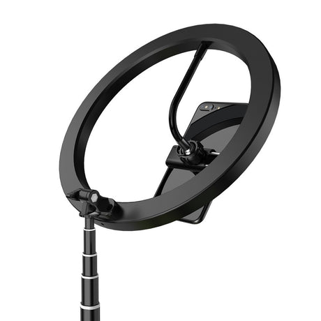 Foldable LED Ring Light Dimmable Selfie USB Ring Video Light with 1.68m Stand For Video Youtube Tiktok Makeup Flash - V.I.P Digital Presence