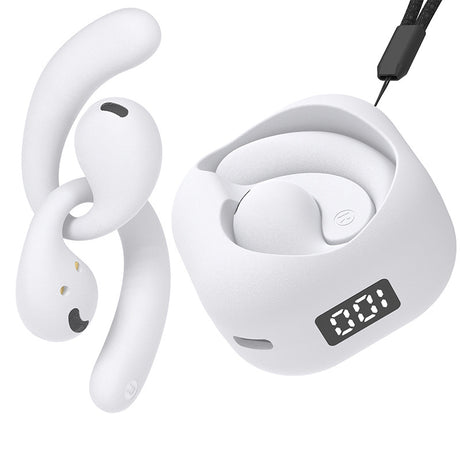 Frosted H8 Bluetooth Earphones with Ultra Long Battery Life OWS Non In Ear External Hanging Wireless Earphones - V.I.P Digital Presence