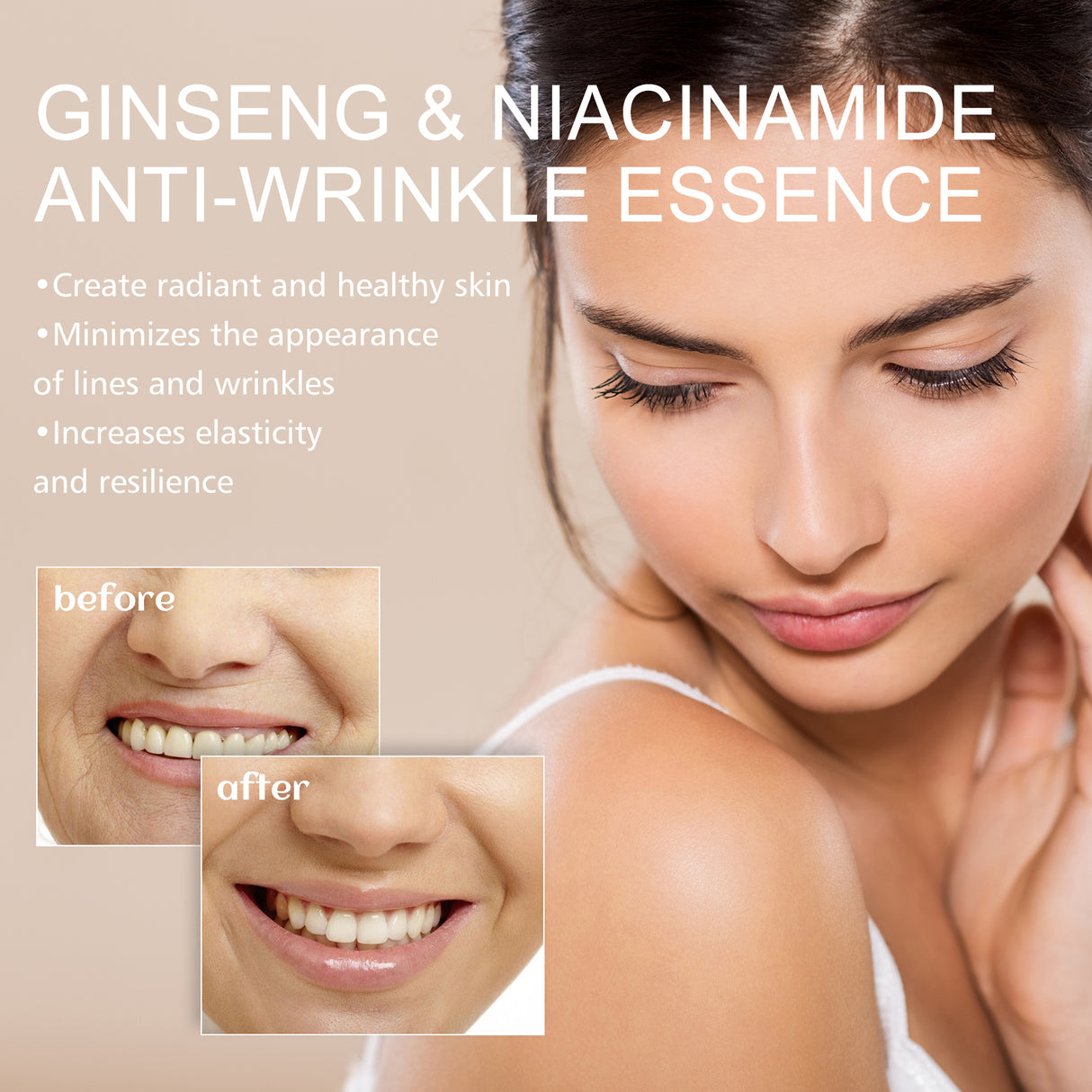 Ginseng Face Essence Moisturizes And Hydrates Soft, Hydrating And Easy To Absorb Refreshing Face Moisturizing Essence - V.I.P Digital Presence