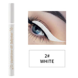 Soft Tip Color Eyeliner Waterproof Durable Liquid Eyeliner White Eyeliner Pencil Very Fine Liquid Eyeliner Pen - V.I.P Digital Presence