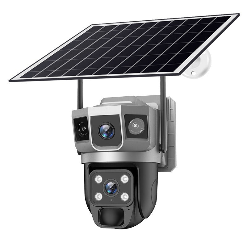 V380PRO-9 Solar powered WiFi Outdoor Waterproof Ball Machine HD Monitoring Camera Remote Uninterrupted Power - V.I.P Digital Presence