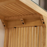 Pine Dining Bench and Table, Indoor Wood Bench for Entryway,Living Room,Kitchen and Bench Set (Nature, Bench & Table) Small - V.I.P Digital Presence