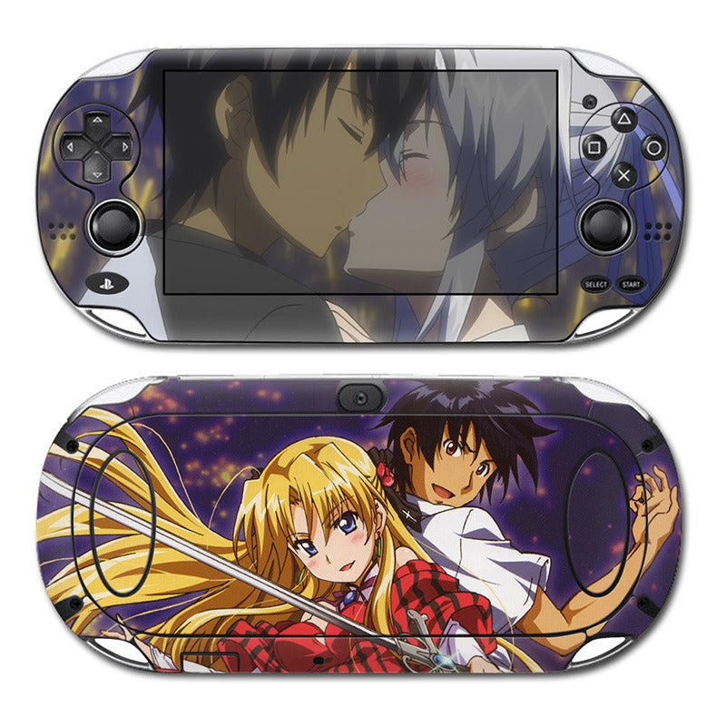 Pegatina PSV1000 de anime para PS Vita1000, pegatina de máquina a color de dibujos animados, película protectora mate para el cuerpo