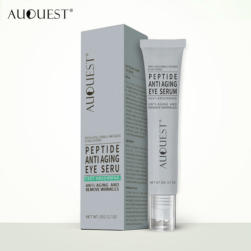 AUQUEST Polypeptide Eye Serum Cream Collagen Roller Eye Cream Massage Stick Dilute Eye Bag Eye Cream - V.I.P Digital Presence