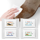 Shoe Wipes, Leather Shoes Sneakers Wallet Leather Sofa Multi-Purpose No-Wash Decontamination Cleaning Wipes - V.I.P Digital Presence