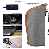 Calentadores portátiles para bebés, porta biberones, bolsas calefactoras USB, taza de viaje, biberón, bolsa calefactora para biberones de leche infantil, alimentación para bebés