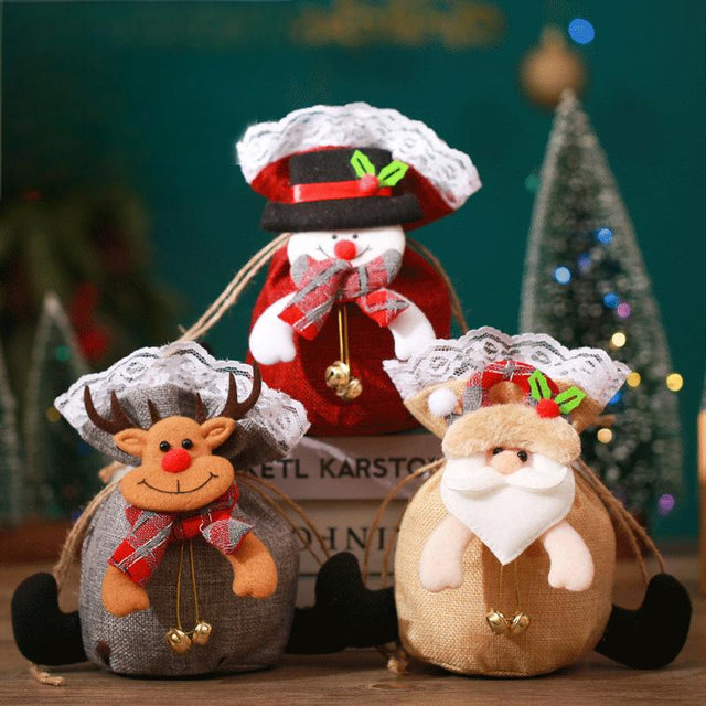 Christmas Apple Bag Christmas Eve Apple Gift Box Gift Bag Candy Bag Christmas Creative Gift Bag - V.I.P Digital Presence