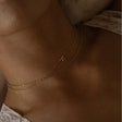 18K Gold-Plated Bow Necklace - V.I.P Digital Presence