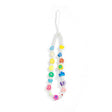 Minimally colored daisy fruit phone chain accessories creative mushroom bead bag pendant keychain - V.I.P Digital Presence