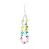 Minimally colored daisy fruit phone chain accessories creative mushroom bead bag pendant keychain - V.I.P Digital Presence