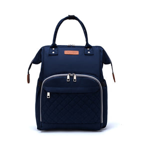 Lequeen Brand Diaper Bag Large Capacity USB Mummy Bag Travel Backpack Designer Nursing Bag for Baby Care - V.I.P Digital Presence