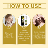 Hair Care Mist Nourishes Scalp, Moisturizes Hair And Shines Castor Oil Repair Spray - V.I.P Digital Presence