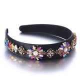 Fashionable Baroque Retro Set Water Diamond Flower Headband - V.I.P Digital Presence
