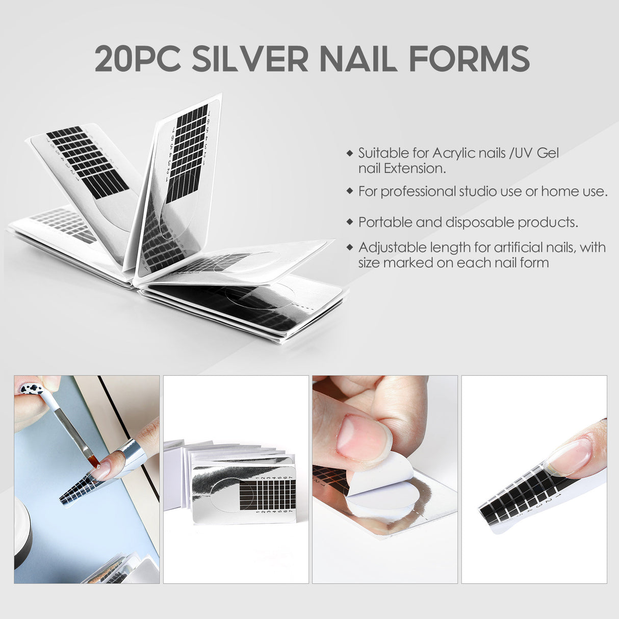 COSCELIA New 120g Crystal Powder 80Ml Crystal Liquid Manicure Extension Nail Tool Full Set - V.I.P Digital Presence