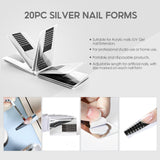 COSCELIA New 120g Crystal Powder 80Ml Crystal Liquid Manicure Extension Nail Tool Full Set - V.I.P Digital Presence