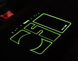 Personalized multifunctional wear resistant car anti slip mat mobile phone holder number plate four in one anti slip mat - V.I.P Digital Presence