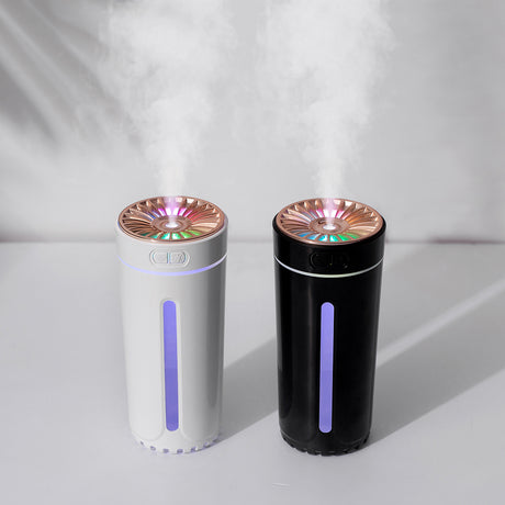 New small large fog volume silent portable usb car aromatherapy phantom cup colorful night light car humidifier - V.I.P Digital Presence