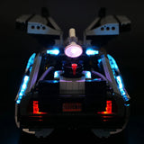 DIY building block lighting suitable for LEGO 10300 Back to the Future Time Machine, car LED remote control lighting - V.I.P Digital Presence