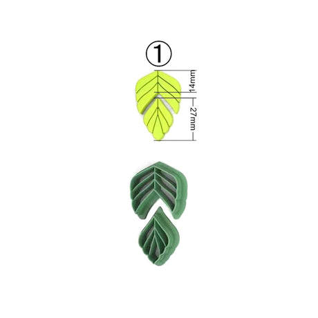 Leaf Terracotta Earring Cutting Mold Mini Cutting Tools - V.I.P Digital Presence
