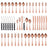 Stainless Steel Cutlery 48 Pcs Set Western Steak Knife Dinner Knife Main Dish Spoon Fork Dessert Spoon Set - V.I.P Digital Presence