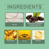 Grass Fed Tallow Skin Cream Moisturizes, Moisturizes And Relieves Dry Skin, Hydrates And Brightening Skin Cream