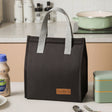 Fashionable and simple vertical large capacity portable insulated lunch bag - V.I.P Digital Presence