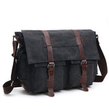 Men Business Messenger Bags For Men Shoulder Bag vintage Canvas Crossbody Pack Retro Casual Office Travel Bag - V.I.P Digital Presence