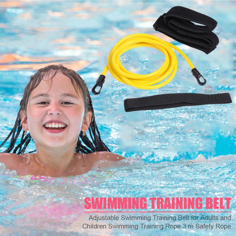 Adjustable Swim Training Resistance Elastic Belt Swimming Exerciser Safety Rope  Latex Tubes Various Specifications Styles - V.I.P Digital Presence