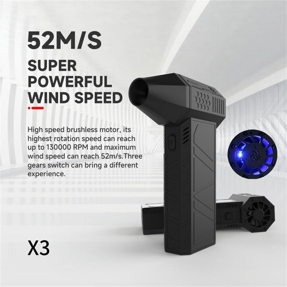 Portable Handheld Hurricane Turbo Fan Electric Hair Dryer Handheld Outdoor Dust Blower - V.I.P Digital Presence