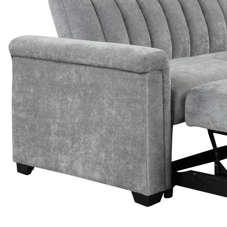 U_STYLE Convertible Soft Cushion Sofa Pull Bed ,for Two People to Sit On - V.I.P Digital Presence