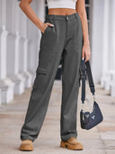 Straight Denim Cargo Pants - V.I.P Digital Presence