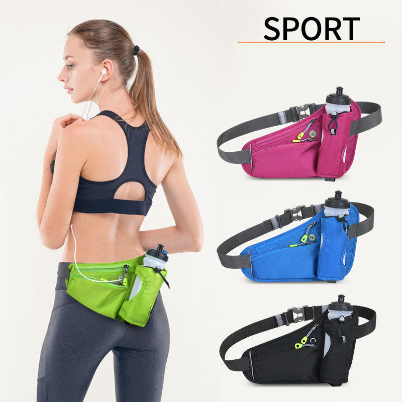 Outdoor sports waist bag multifunctional fitness kettle waist bag waterproof running - V.I.P Digital Presence