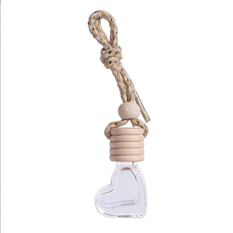 Glass car perfume pendant small empty bottle perfume car perfume bottle car accessories car accessories - V.I.P Digital Presence