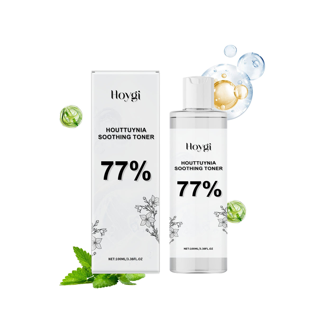 Tónico Htuynia Hidrata profundamente, reafirma, suaviza e ilumina la piel Cuidado facial Esencia Agua