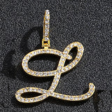 Hip hop accessories grass letter pendant melon seed buckle Cuban chain accessory - V.I.P Digital Presence